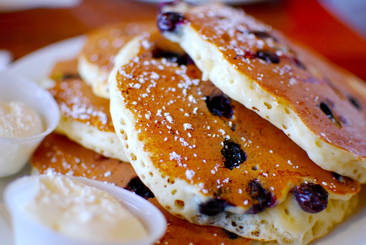 Fresh made pancakes